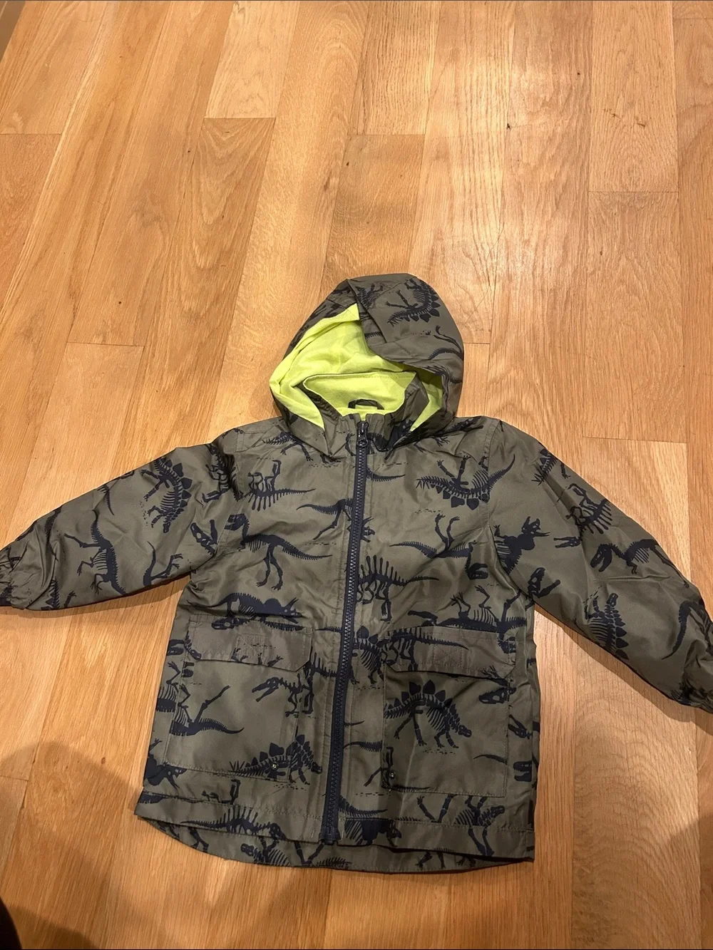 Carter’s Rain Jacket with Dinosaurs